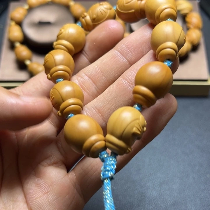 手串/手链橄榄核橄榄核雕哆啦A梦