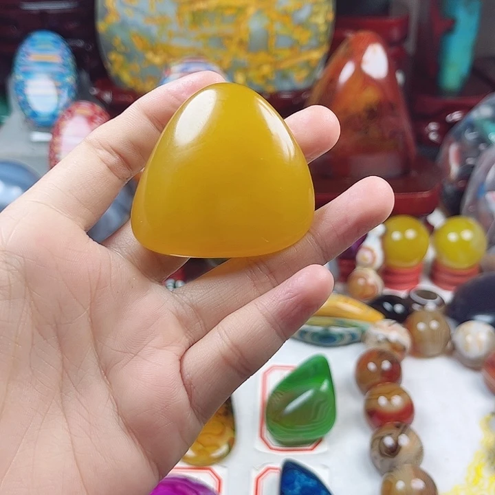 未镶嵌耳饰玛瑙/玉髓