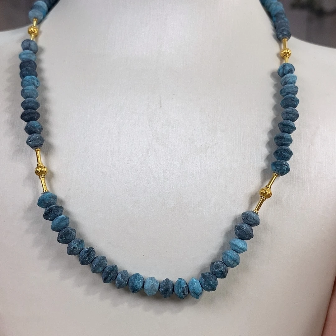 绿松石18K金镶嵌珠宝奇石