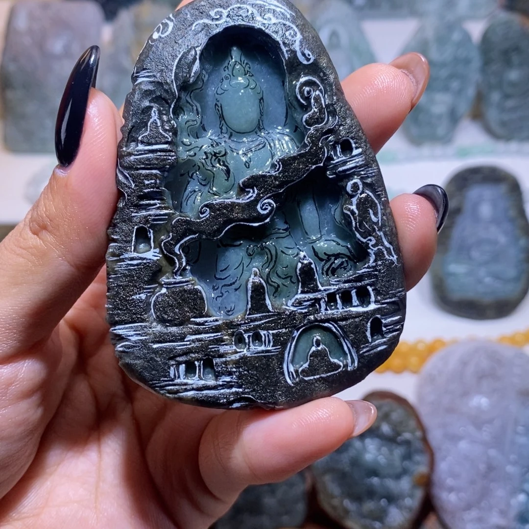 杨***涵定制翡翠未镶嵌定制翡翠
