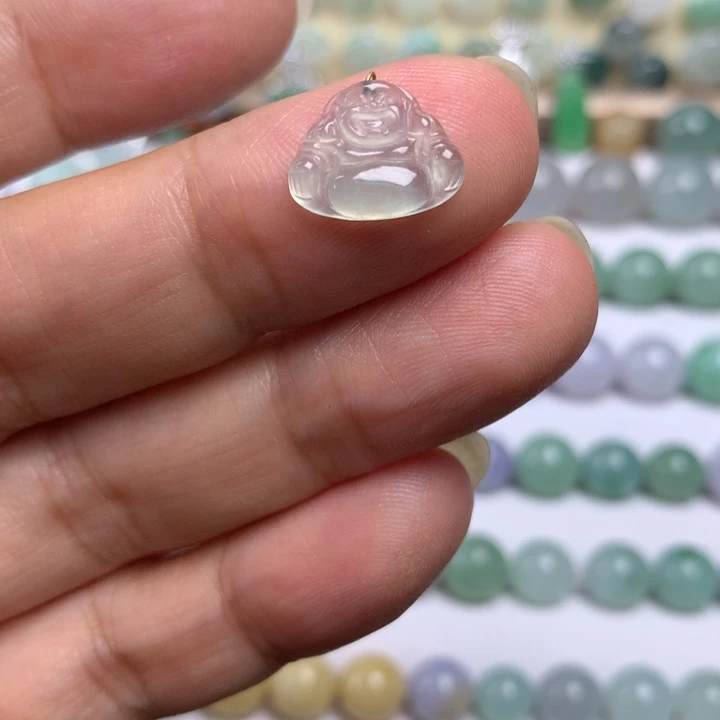 颈饰未镶嵌翡翠天然A货翡翠
