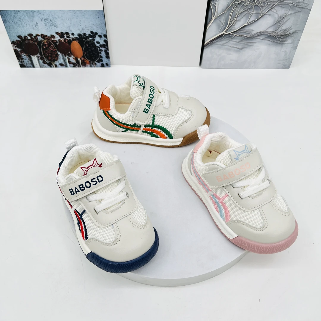 A3区2387春季儿童复合底网面休闲鞋