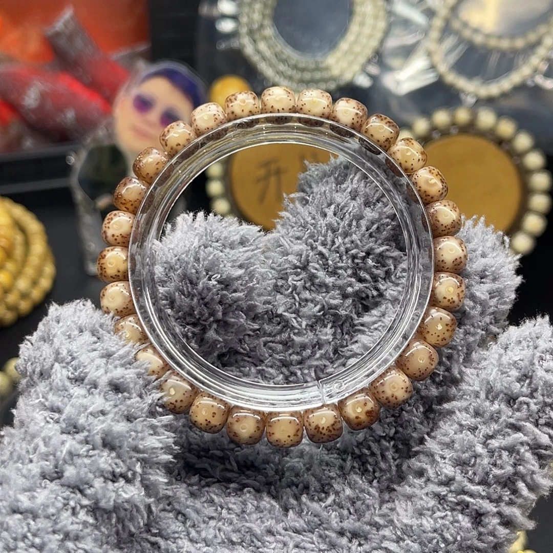 星月菩提手串粉冰手串