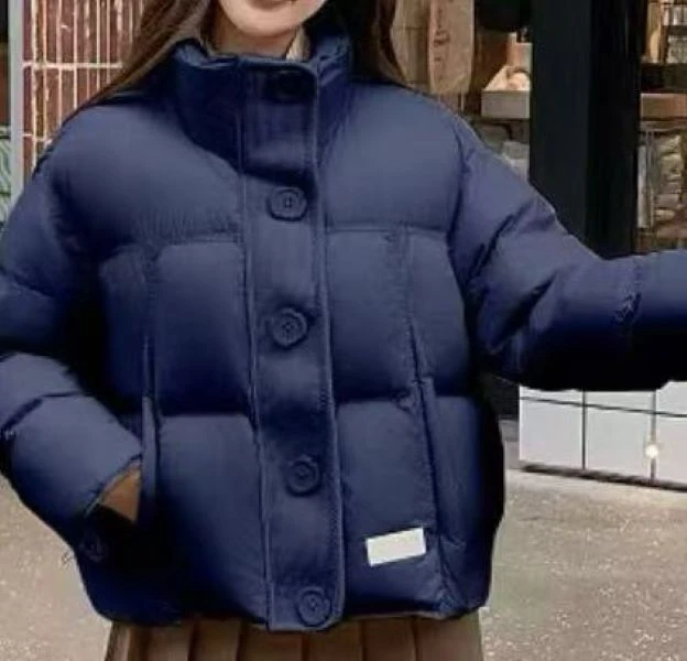 羽绒服女短款冬季韩版宽松休闲保暖鸭绒外套