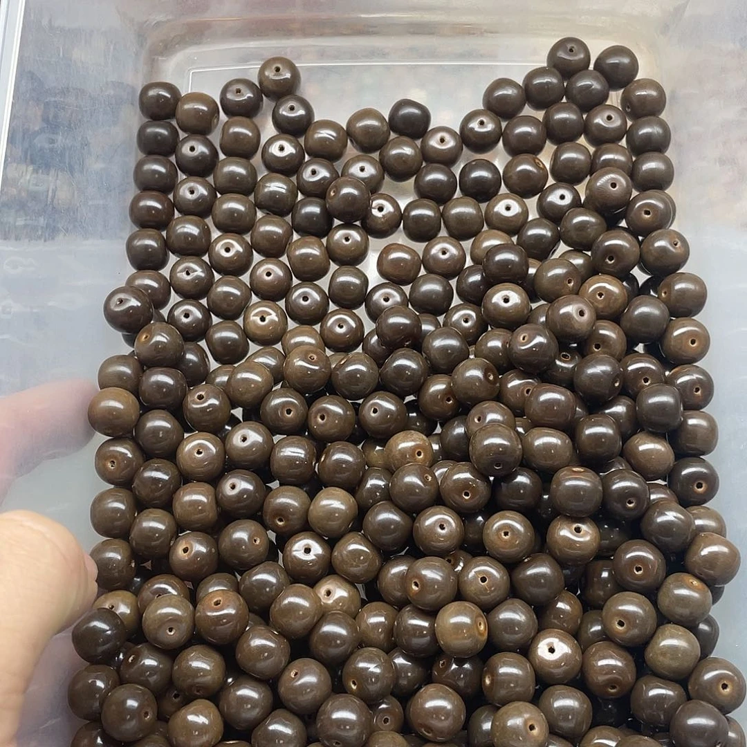 白玉菩提吊坠瑕疵12苹果桶430颗