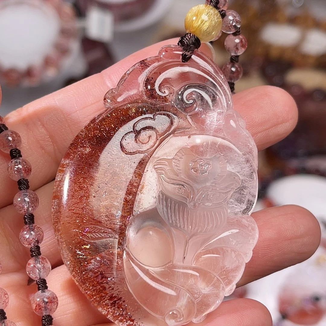 水晶颈饰未镶嵌多样性发一