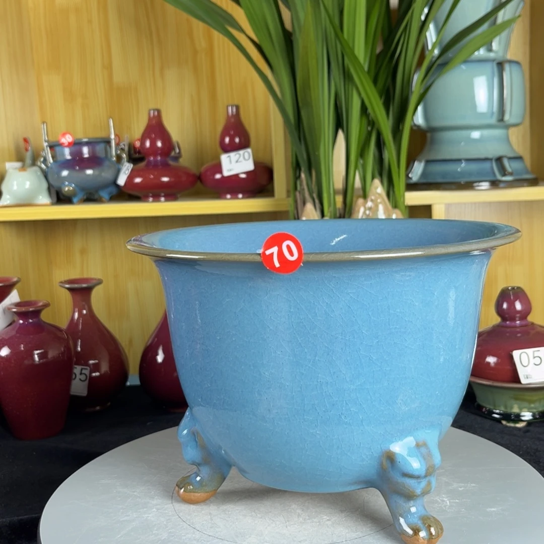 陶摆件钧瓷钧瓷钧瓷