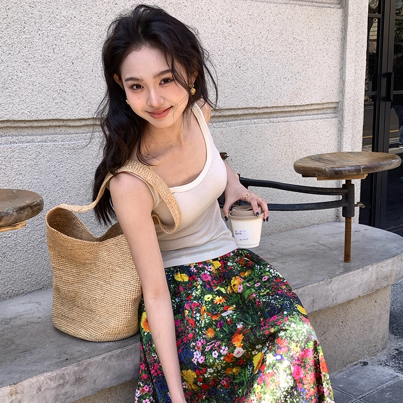 【松弛度夏】RARE ZZ 高品质基础版型前后叠穿打底吊带背心