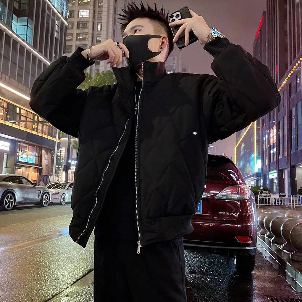 棉服男款冬季2025新款爆款百搭立领棉衣男士外套冬天加厚保暖棉袄