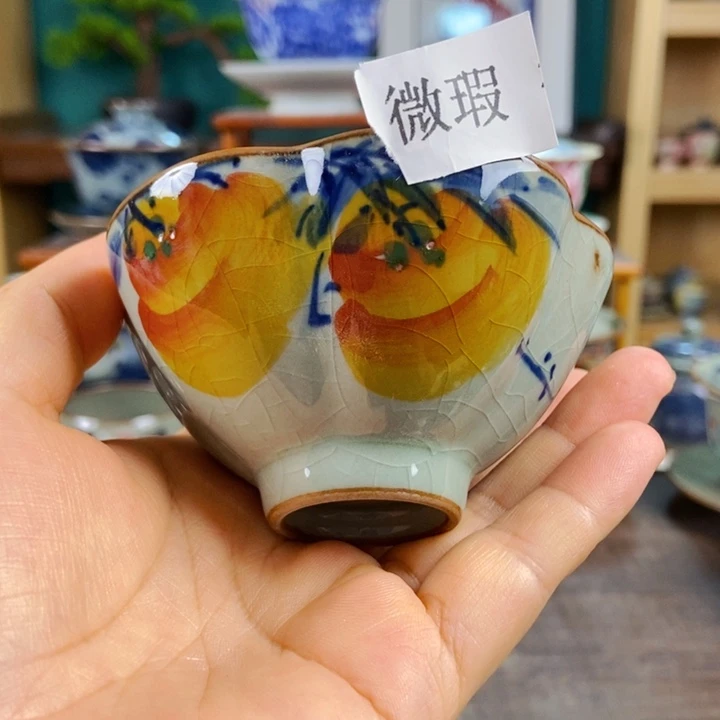 瓷片手工制作工艺精湛等特点