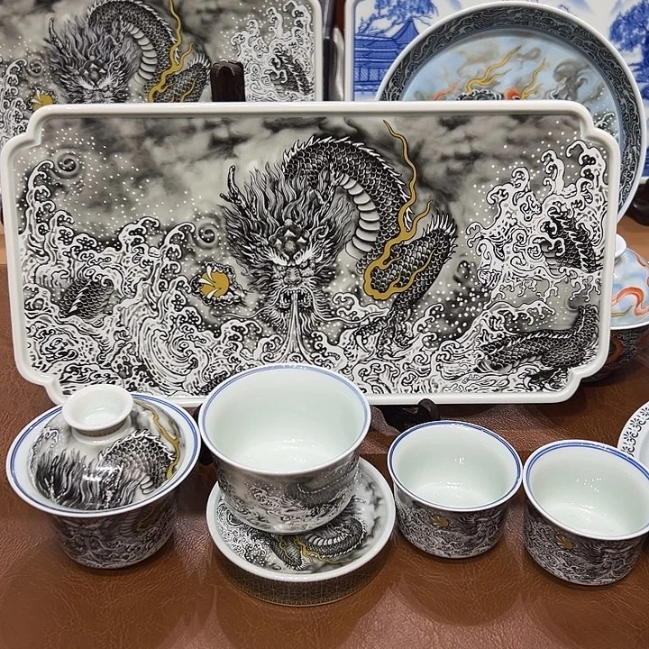 摆件景德镇陶瓷艺术展演厅及