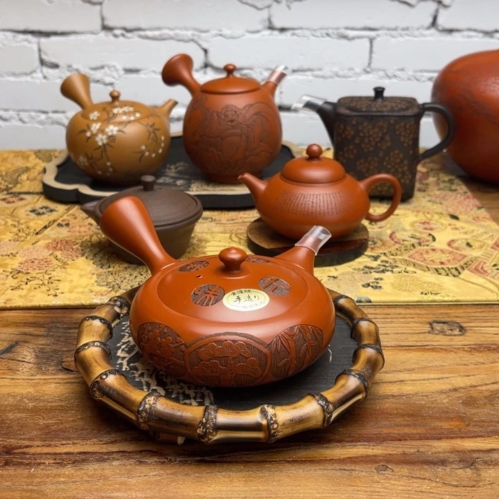默***常滑拍水手作茶壶