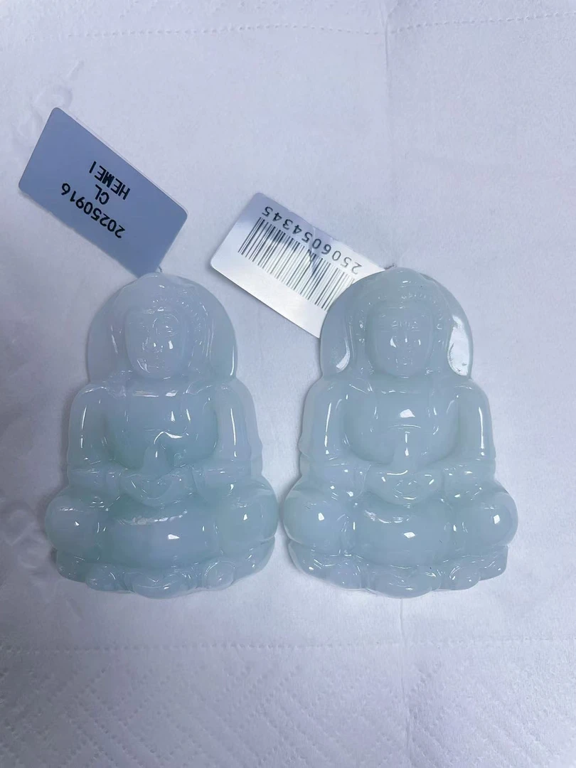 定制翡翠未镶嵌未抛光毛货观音多样性发其一拍一发一239