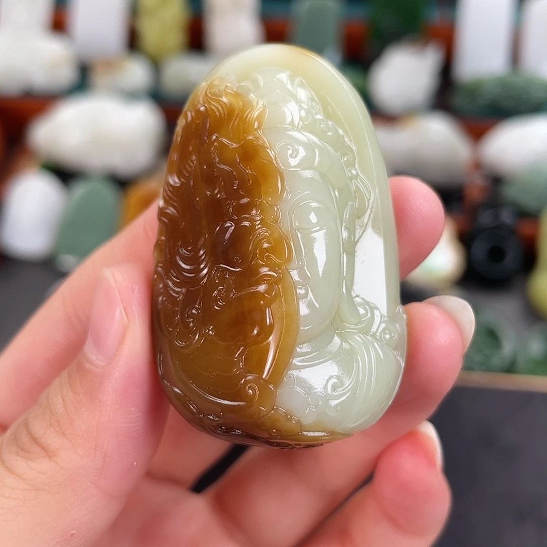 未镶嵌和田玉挂件