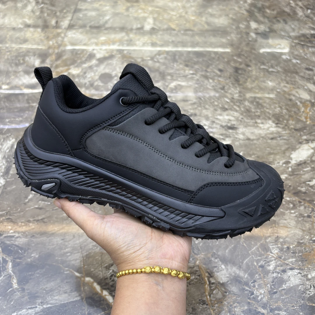 防滑软底户外男鞋单鞋棉鞋百搭时尚休闲鞋运动鞋秋冬款加绒保暖鞋