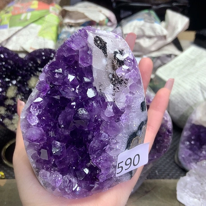 紫晶大型摆件（非配饰）未镶嵌A****沐