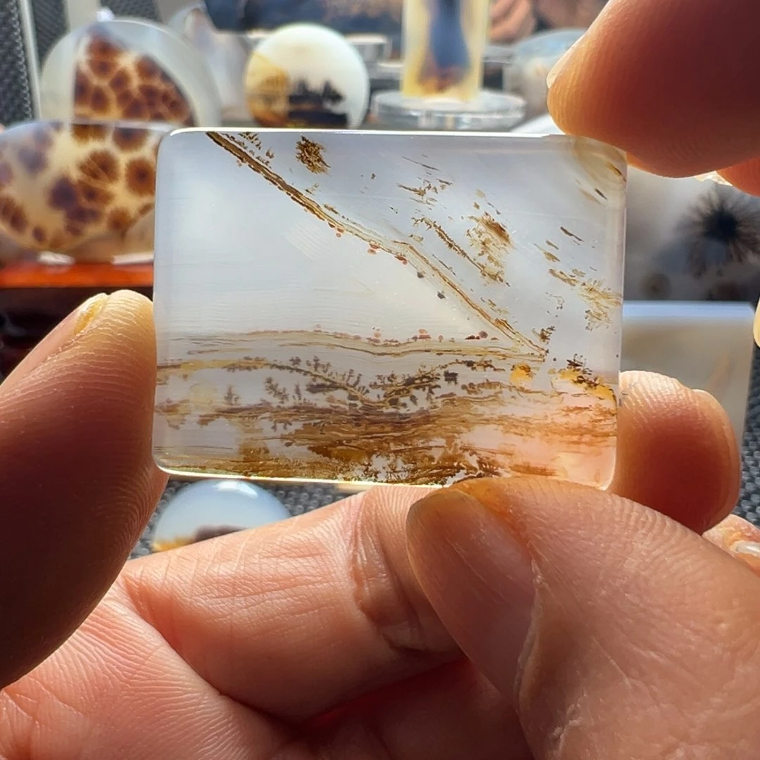 未镶嵌玛瑙/玉髓珠宝奇石