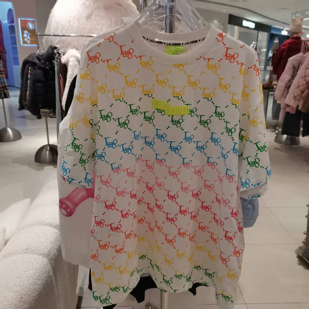 南京【脏残慎拍】LABO老花彩色T恤L22B-WSDT67