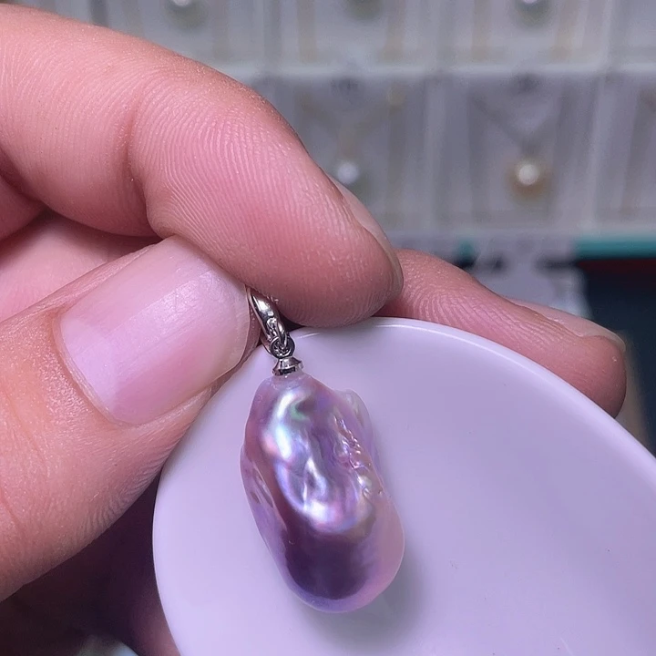颈饰合金淡水珍珠30