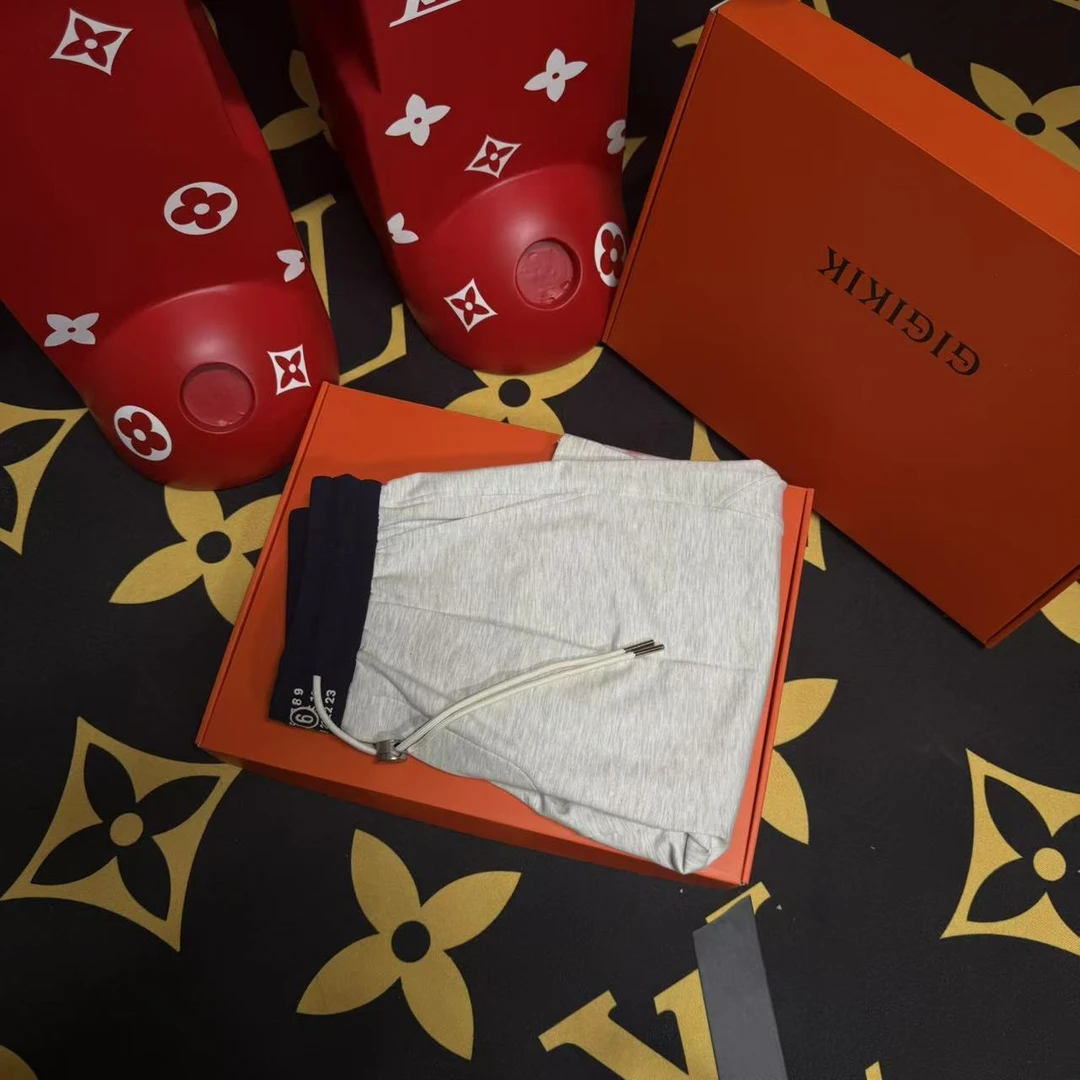 【基你太美1385】时尚百搭设计休闲宽松短裤K1385