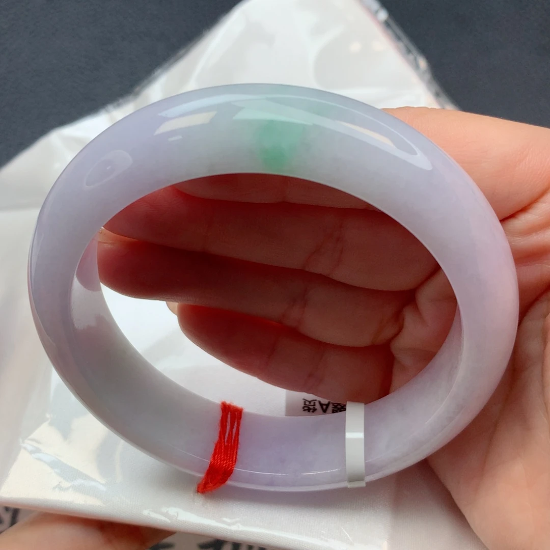 未镶嵌手镯翡翠60春彩