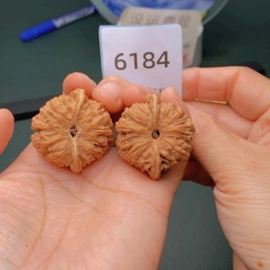 把件文玩核桃囍*呀137狮子头6184