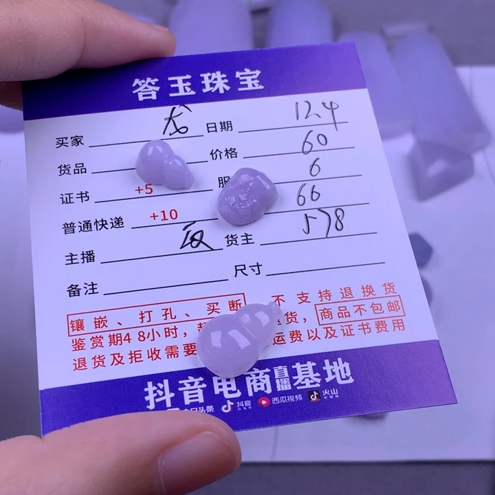 颈饰未镶嵌翡翠龙*