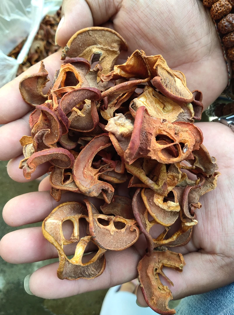 云南腾冲农家老品种酸木瓜干（500g）