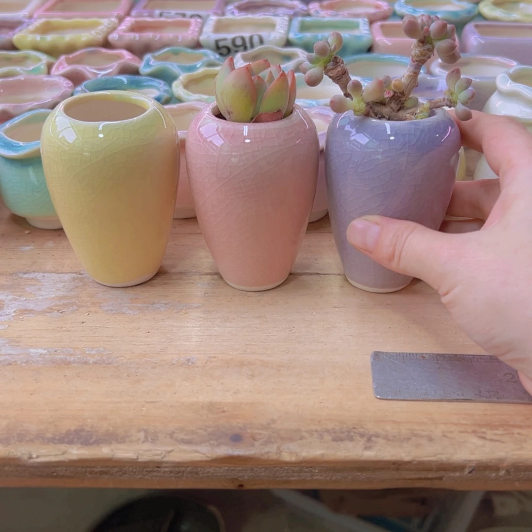 陶瓷花盆当场凑满12包邮