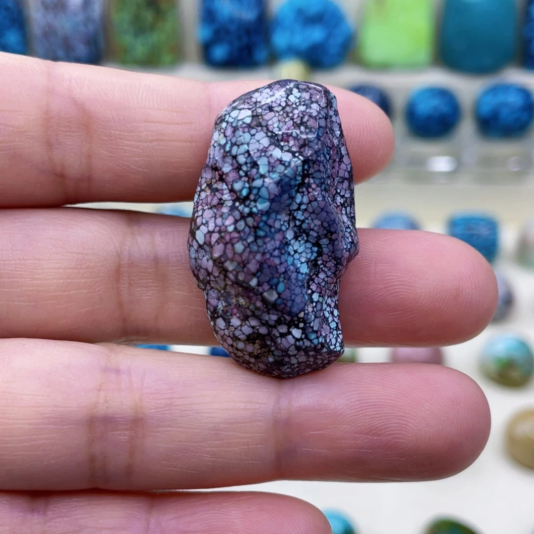 未镶嵌绿松石颈饰