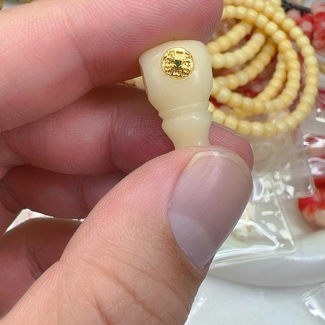 驼骨手串/手链13驼骨镶嵌三通一个