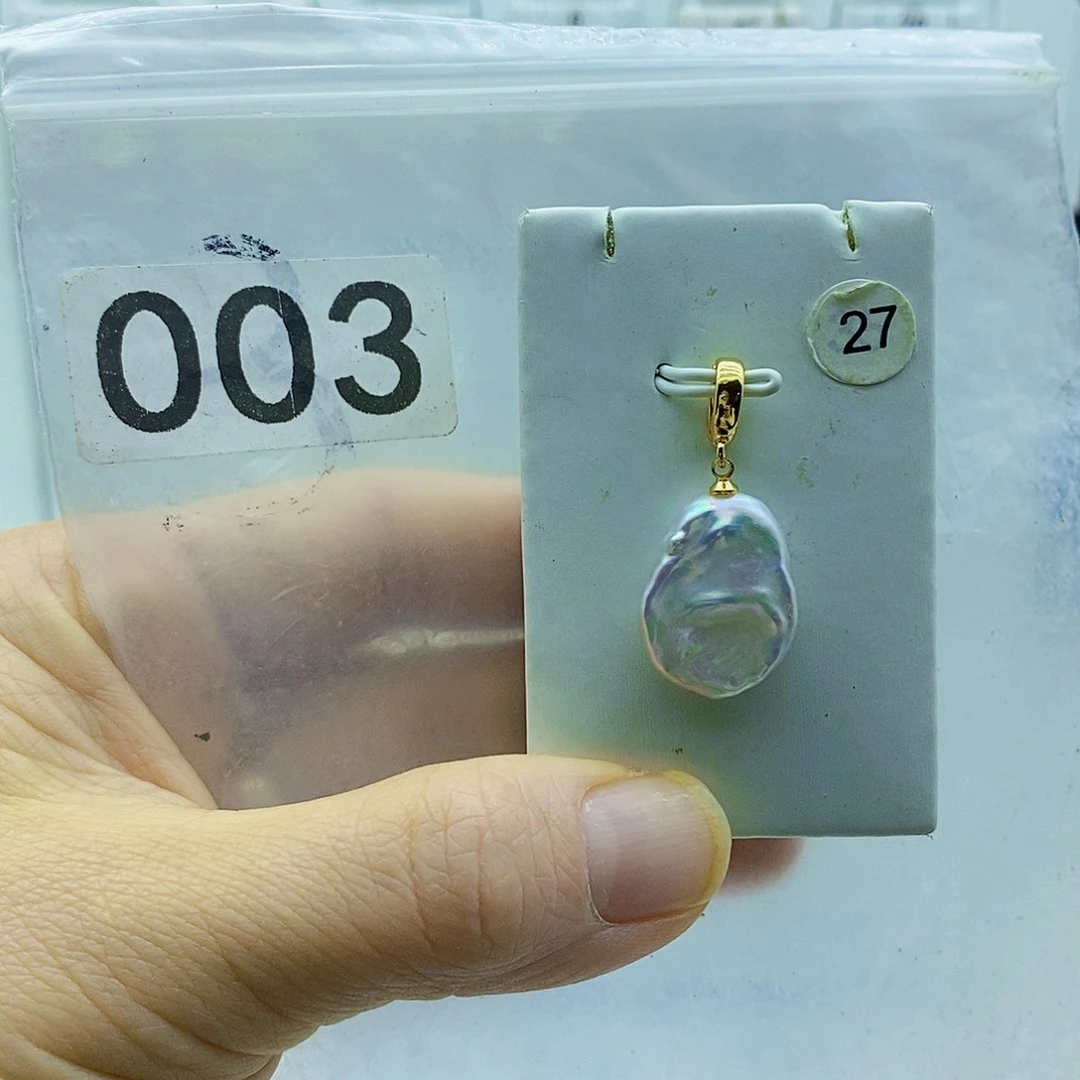 淡水珍珠合金颈饰