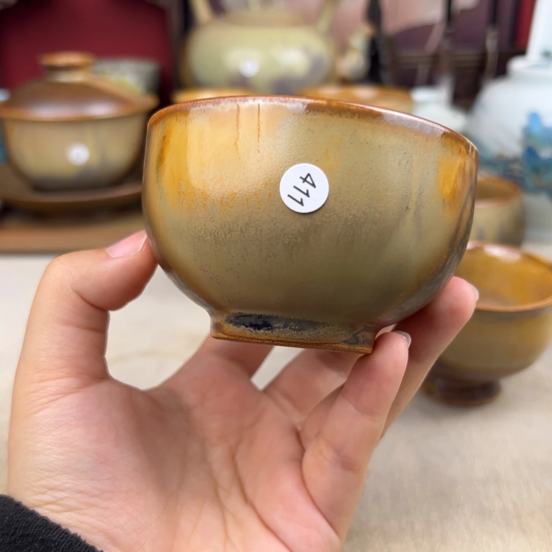 杯纯手工茶烧主人杯