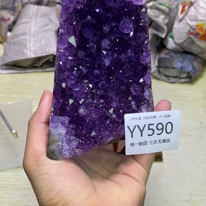 水晶天然水晶居家办公摆件未镶嵌