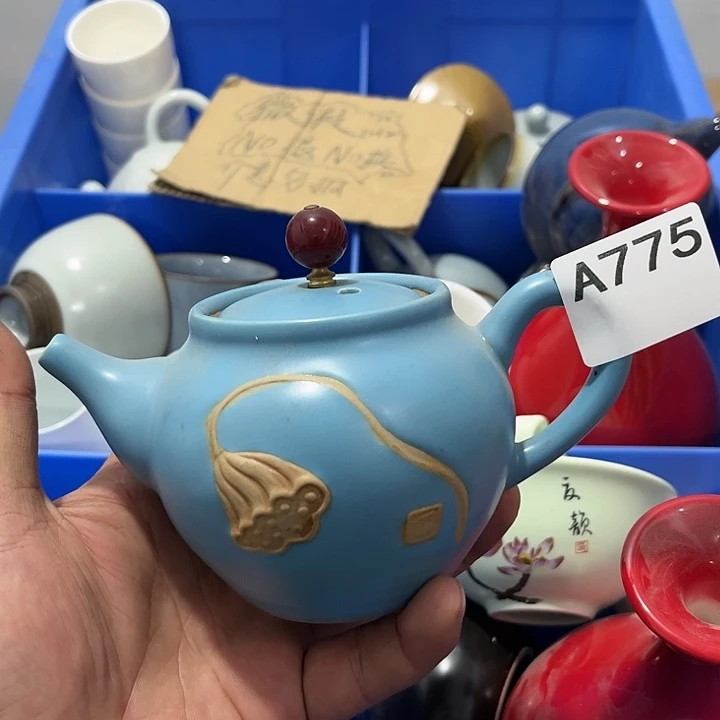 茶具默认微瑕瓷器、茶具、壶、摆件，介意勿拍