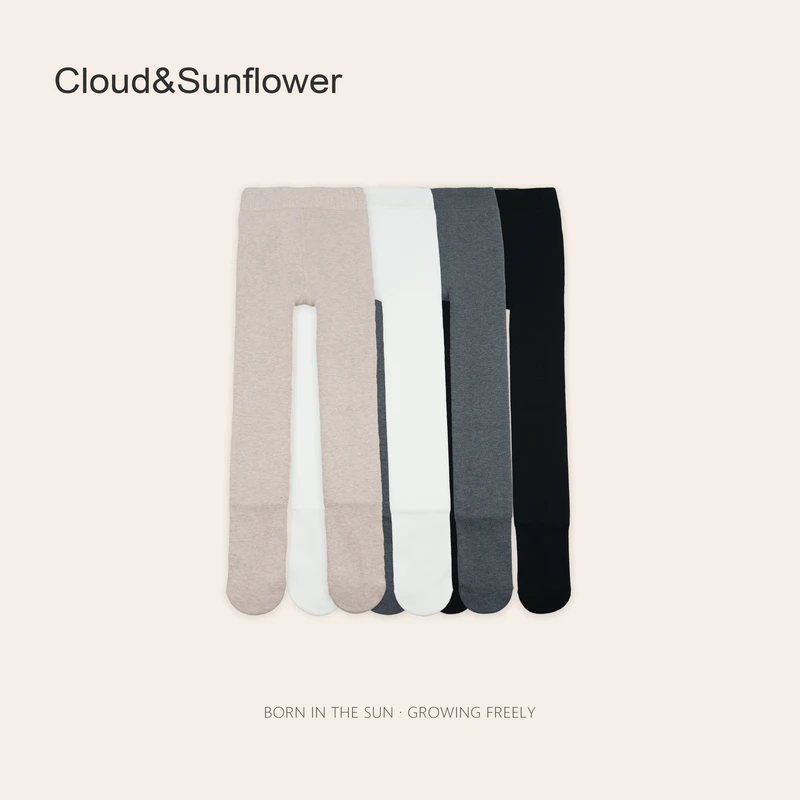 女童冬季百搭连脚袜3503