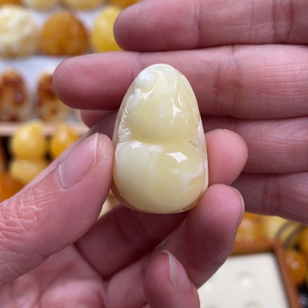 蜜蜡项链未镶嵌6.1克