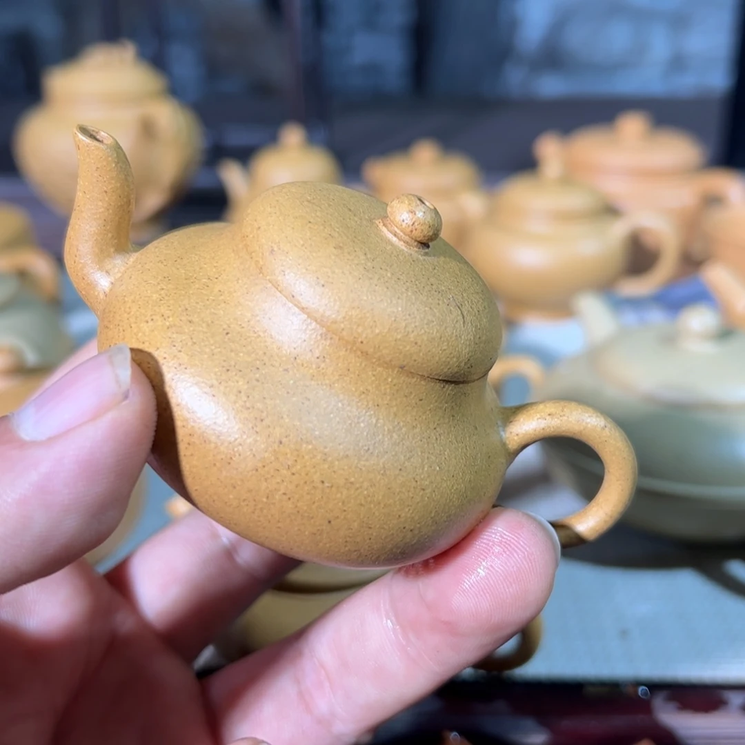 茶壶紫砂全手制作