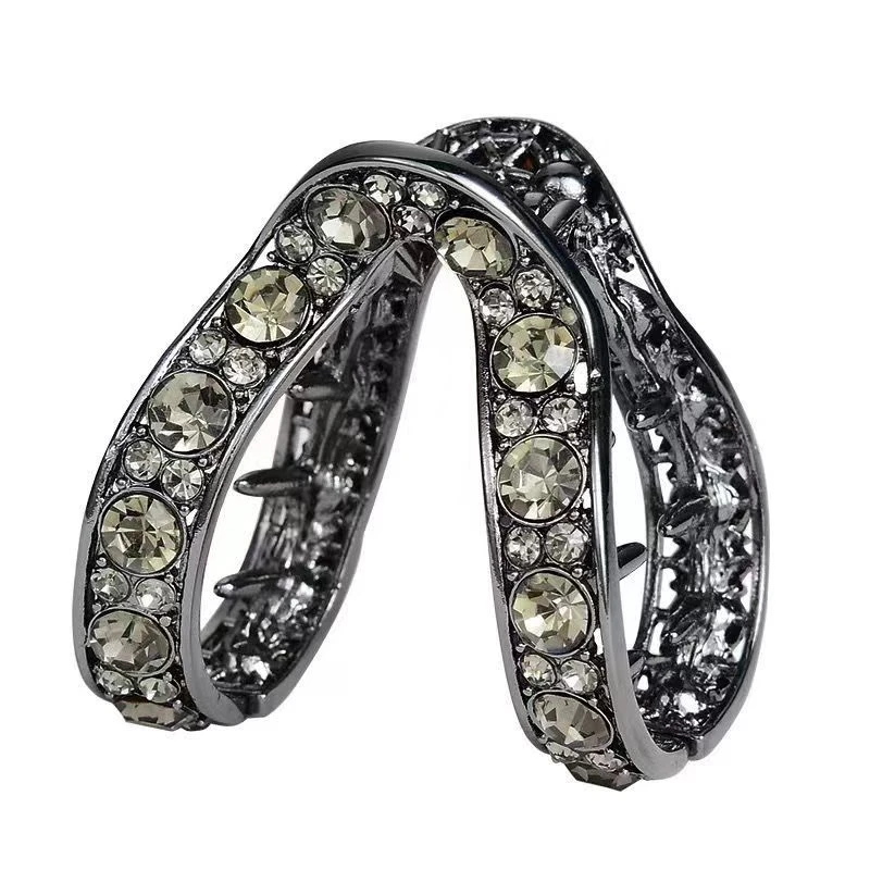 高马尾固定神器后脑勺小号抓夹女防塌发夹新款马尾马尾抓夹固定器