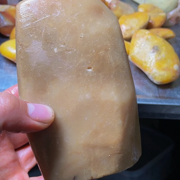 寿山石叮***把寿山石的制作