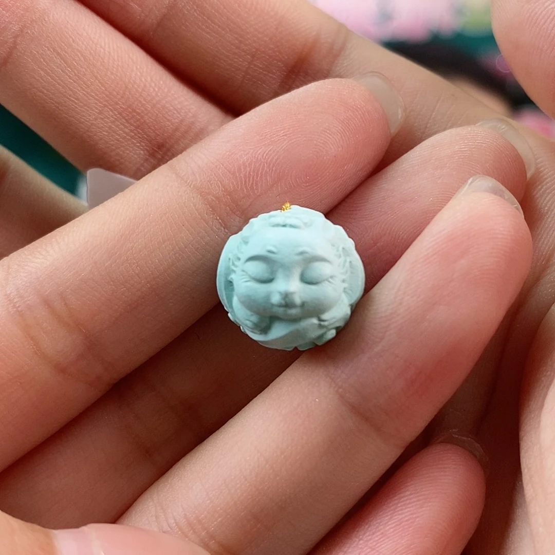 绿松石珠宝奇石未镶嵌