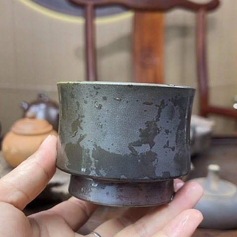 戬谷龙窑柴烧杯234