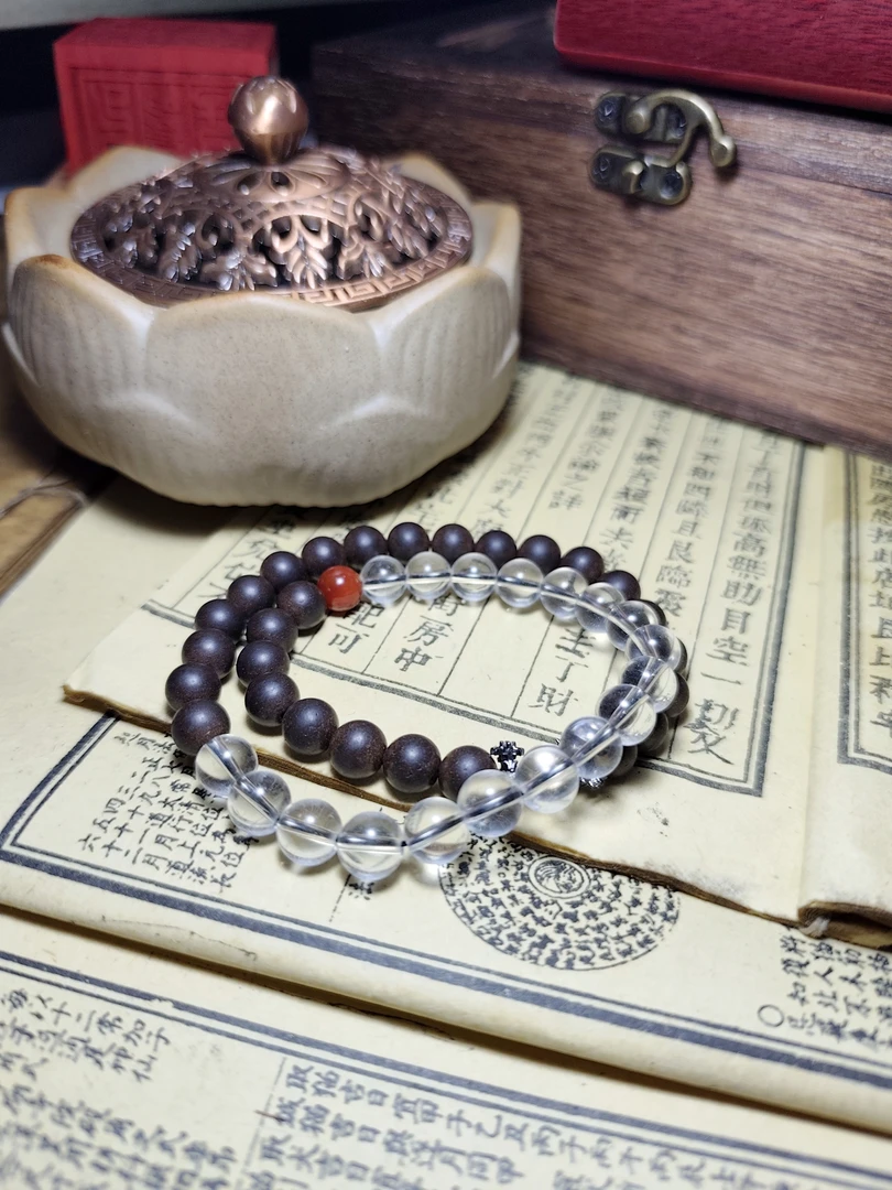 合香珠0.8降真香双圈白水