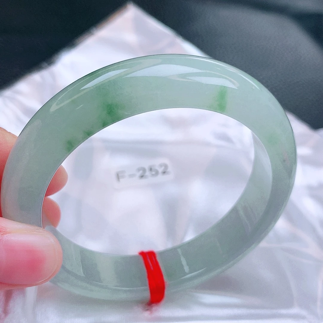 翡翠未镶嵌手镯缅甸天然a货翡翠手镯