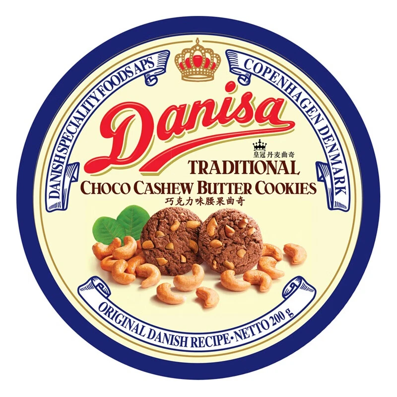 皇冠巧克力腰果味200g