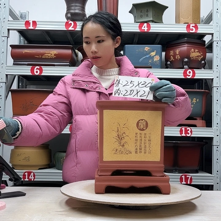花盆紫砂紫砂花盆