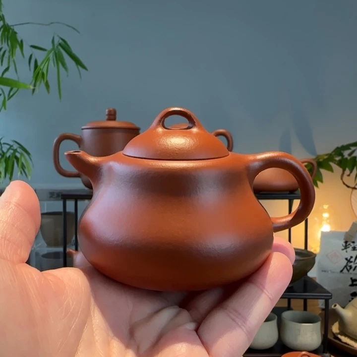 紫砂茶叶罐小葫芦壶➕2019年荒野寿眉500克