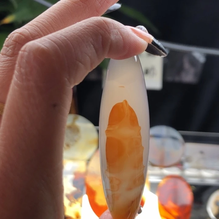 玛瑙/玉髓颈饰未镶嵌444
