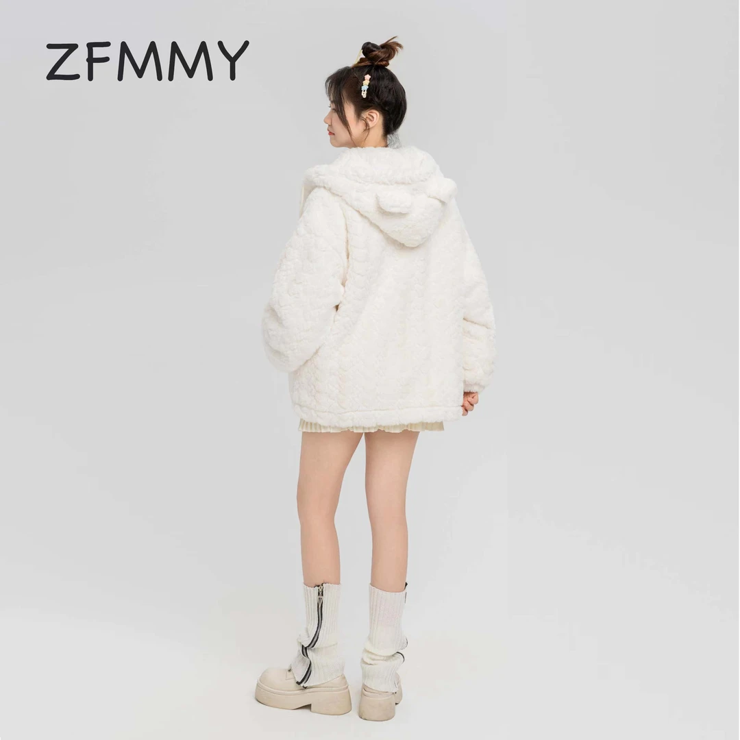 【301-319】毛毛衣集合*2025冬季新款韩版加厚保暖