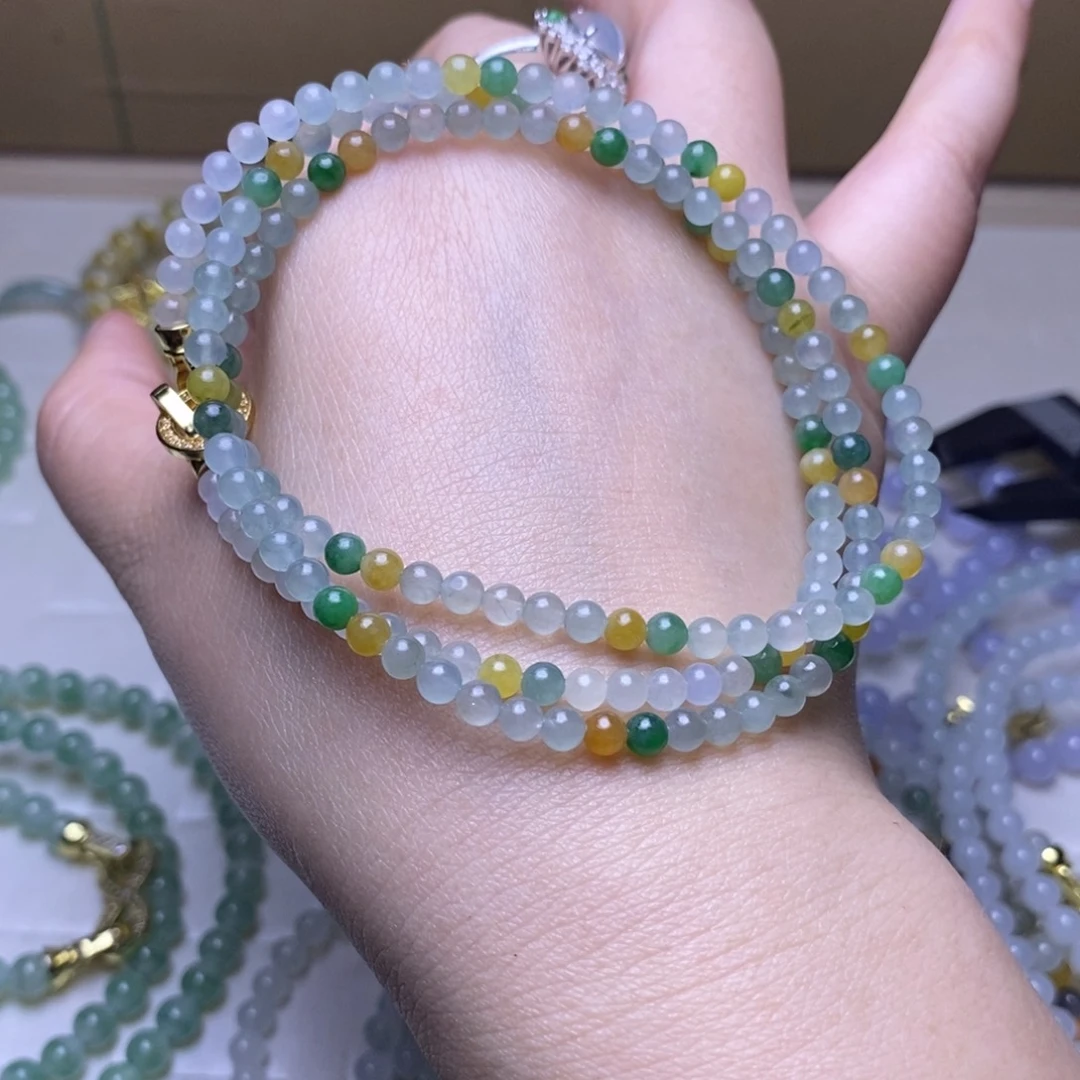 定制翡翠未镶嵌缅甸天然翡翠A货